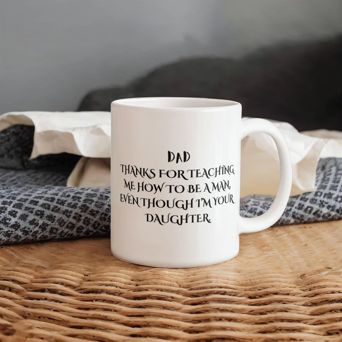 To My Dad: Thanks For Teaching Me to be a Man. From Your Daughter