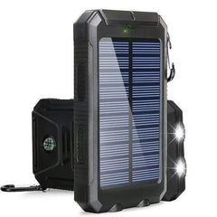 Solar Power Bank 80000mAh Portable Charging Poverbank External Battery Charger Strong Light LDE Light for All Smartphones