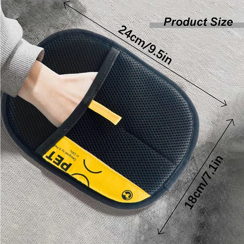 Electrostatic Pet Hair Remover Gloves