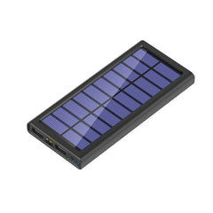 30000mAh Solar Power Bank Large Capacity  Portable and Durable Outdoor Power Bank  Universal Power Bank for Mobile Phones