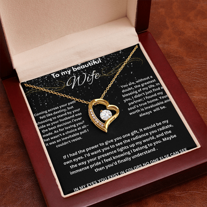 To My beautiful Wife - I  Love You Forever