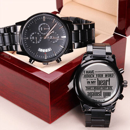 I Have Hidden Your Word (Psalm 11911) – Men's Watch