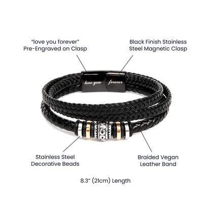 To My Stepdad Choice to Love – Bracelet